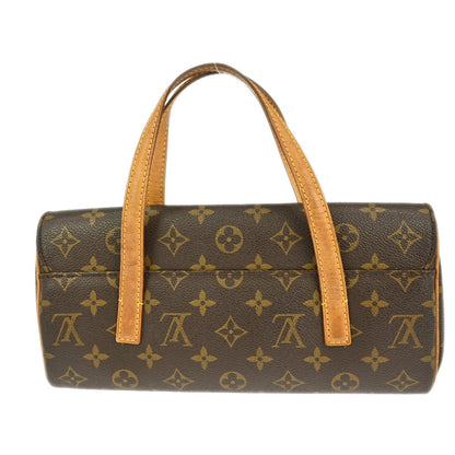 Louis Vuitton Sonatine Handbag Monogram Canvas, BROWN, CANVAS, Handbag