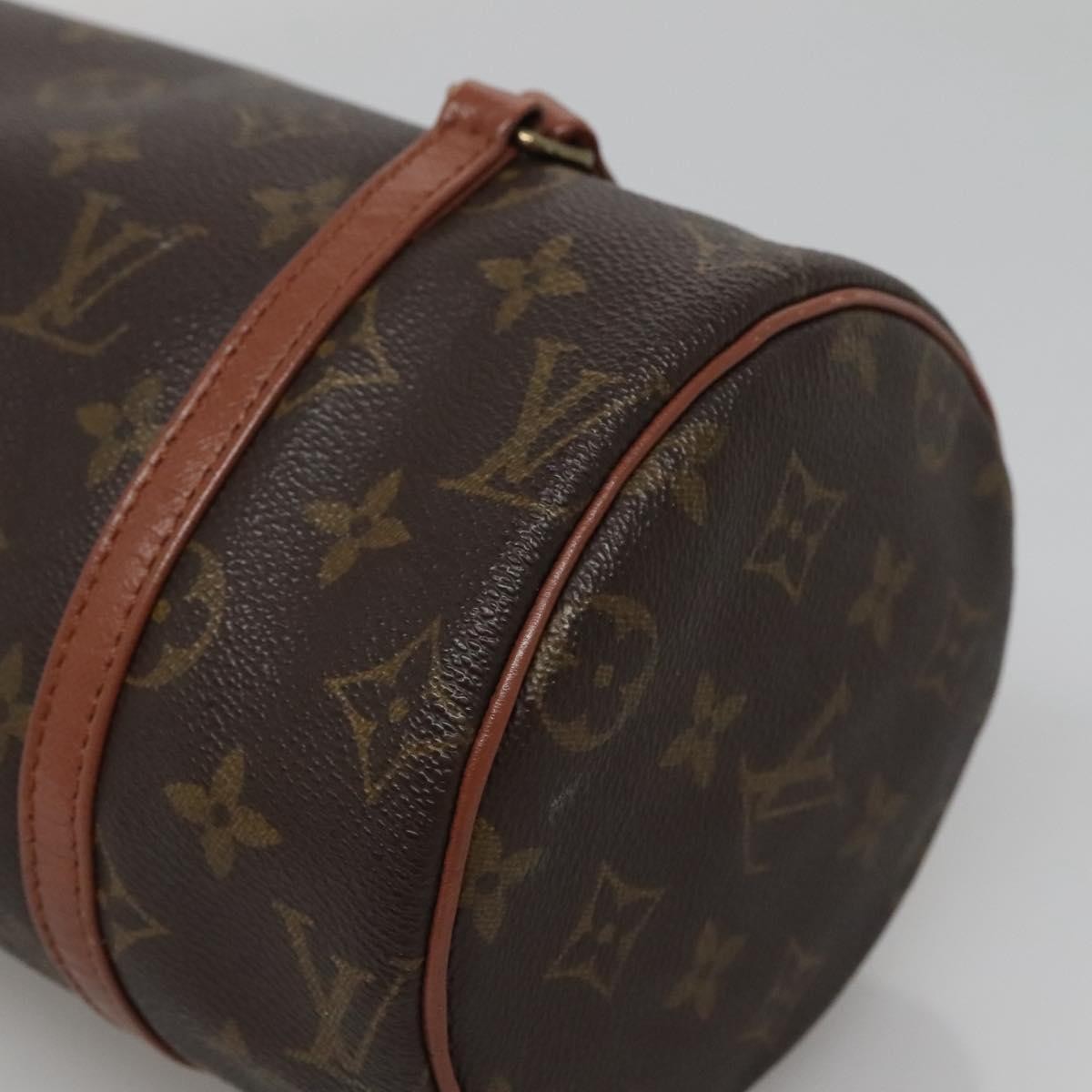 Louis Vuitton Papillon Handbag Monogram Canvas, BROWN, CANVAS, Handbag