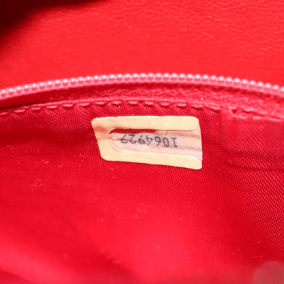 Chanel Vintage Oval CC Tassel Crossbody Bag Leather, RED, LEATHER, Shoulder bag