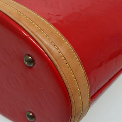 Louis Vuitton Bucket Bag Monogram Vernis, Red, Patent Leather, Shoulder Bag