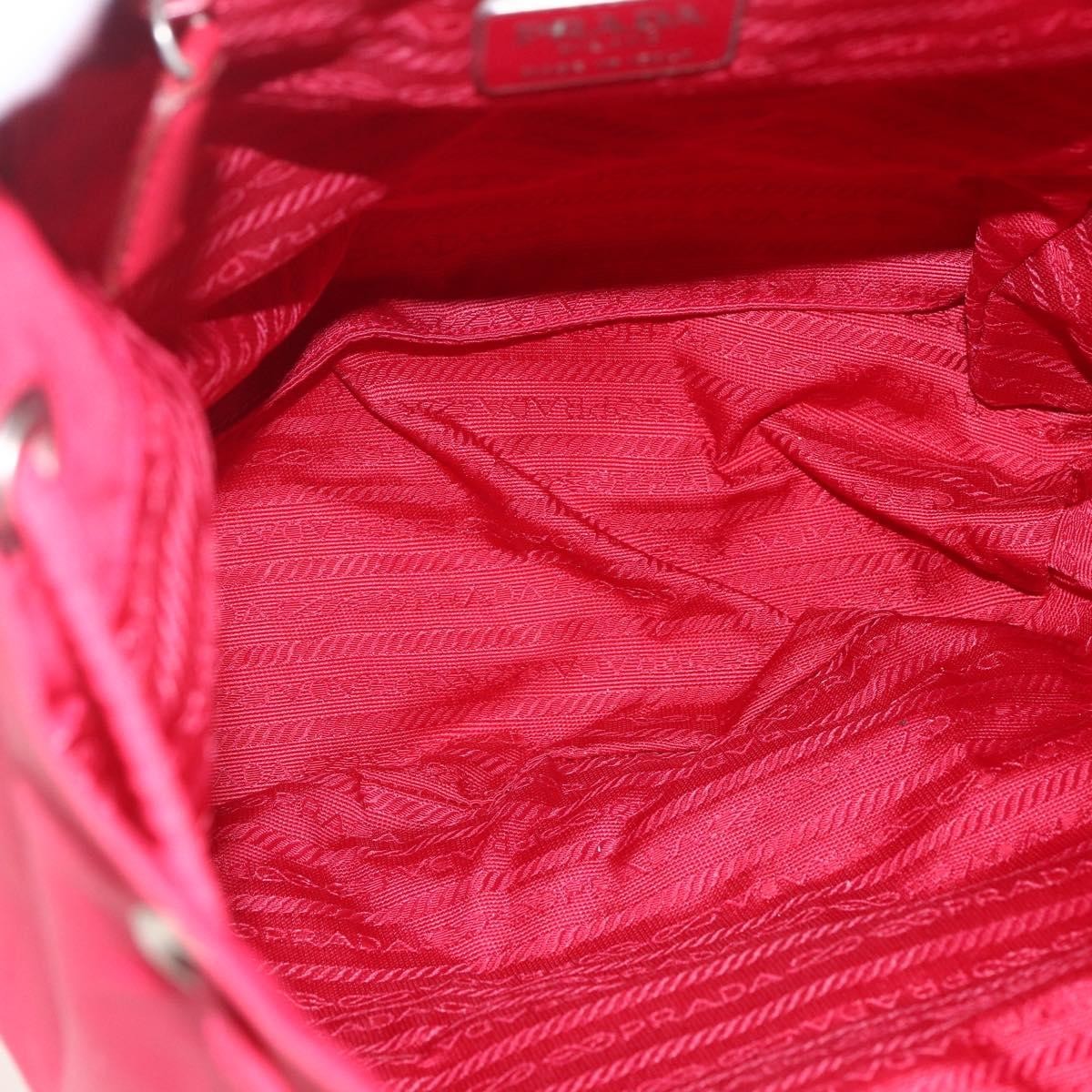 Prada Front Pocket Backpack Tessuto, PINK, NYLON, Backpack
