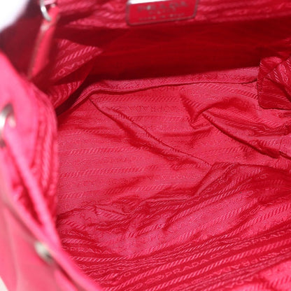 Prada Front Pocket Backpack Tessuto, PINK, NYLON, Backpack
