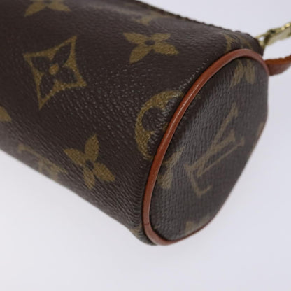 Louis Vuitton Papillon Pochette Monogram Canvas, BROWN, CANVAS, Handbag