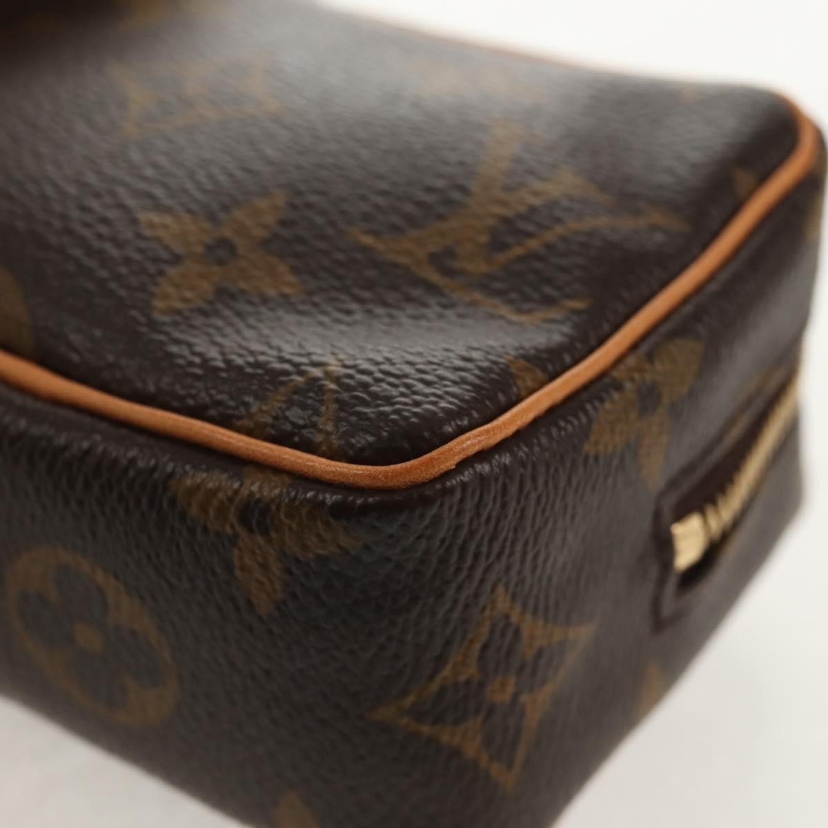 Louis Vuitton Wapity Trousse Pouch Monogram Canvas, BROWN, CANVAS, Clutche & pouche