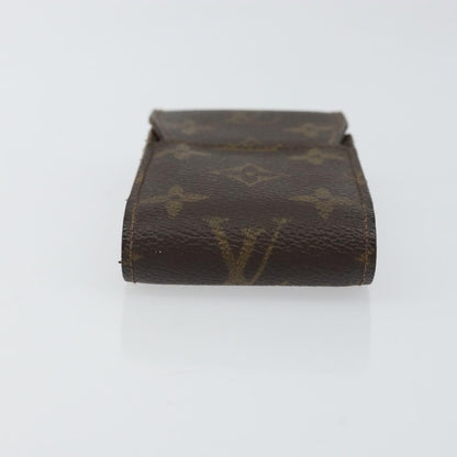 Louis Vuitton Cigarette Case Monogram Canvas, BROWN, CANVAS, Clutche & pouche