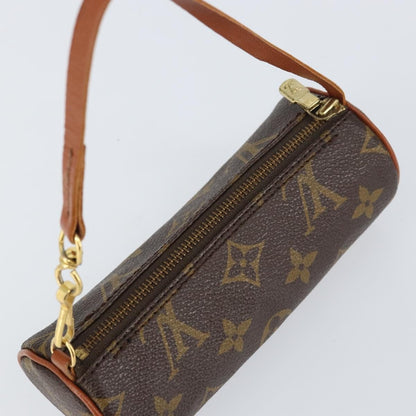 Louis Vuitton Papillon Pochette Monogram Canvas, BROWN, CANVAS, Clutche & pouche
