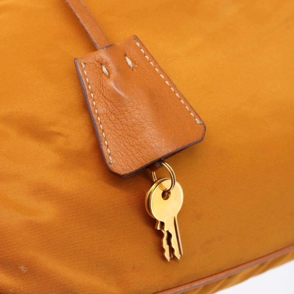 Prada Vintage Shoulder Bag Tessuto, ORANGE, NYLON, Shoulder bag