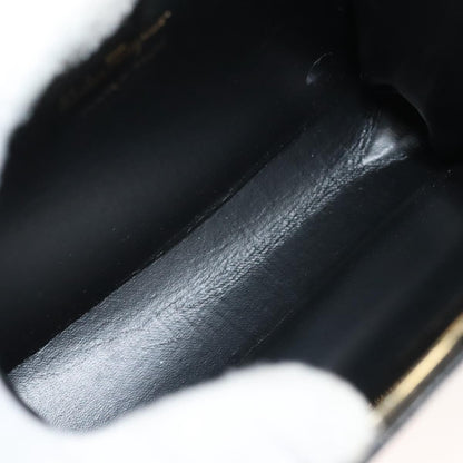 Salvatore Ferragamo Vala Shoulder Bag Leather, BLACK, LEATHER, Shoulder bag