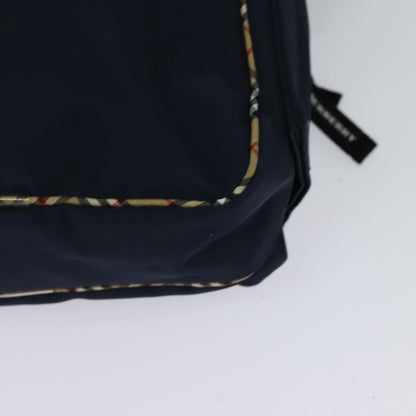 Burberry Vintage Shoulder Bag Nylon, NAVY, NYLON, Shoulder bag