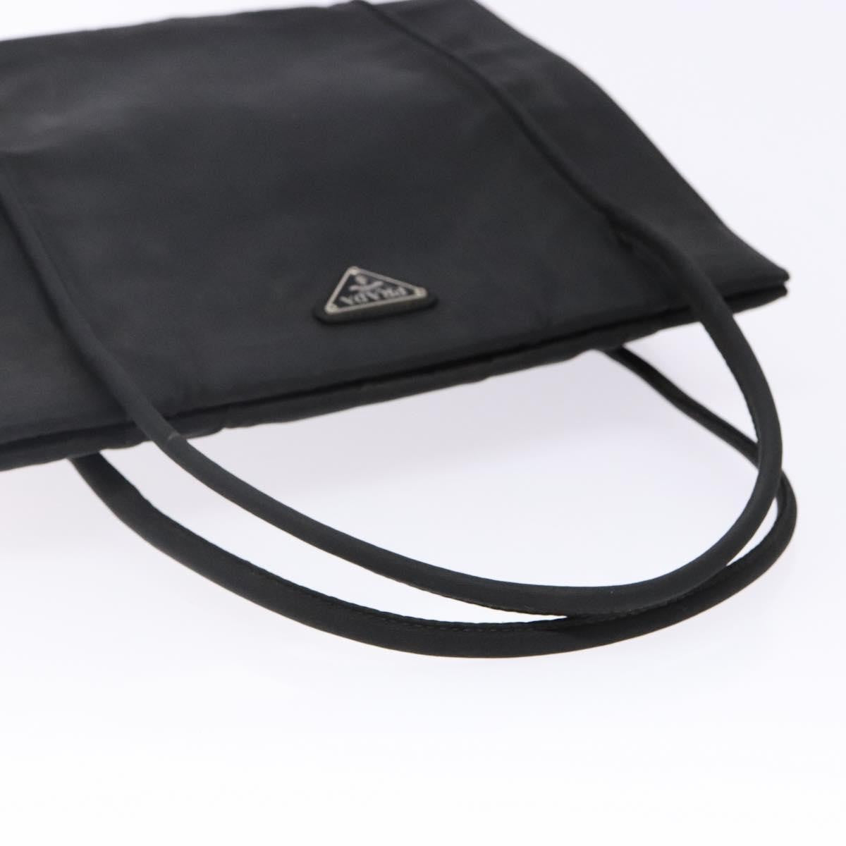 Prada cabas tessuto nylon, Black, Nylon, Handbag