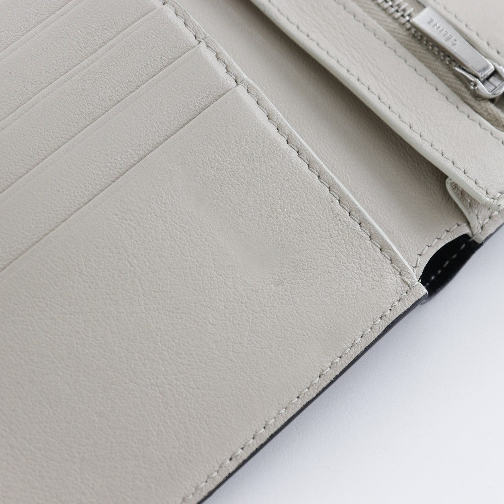Celine Multifunction Strap Wallet Leather, BLACK, CALFSKIN, Wallets
