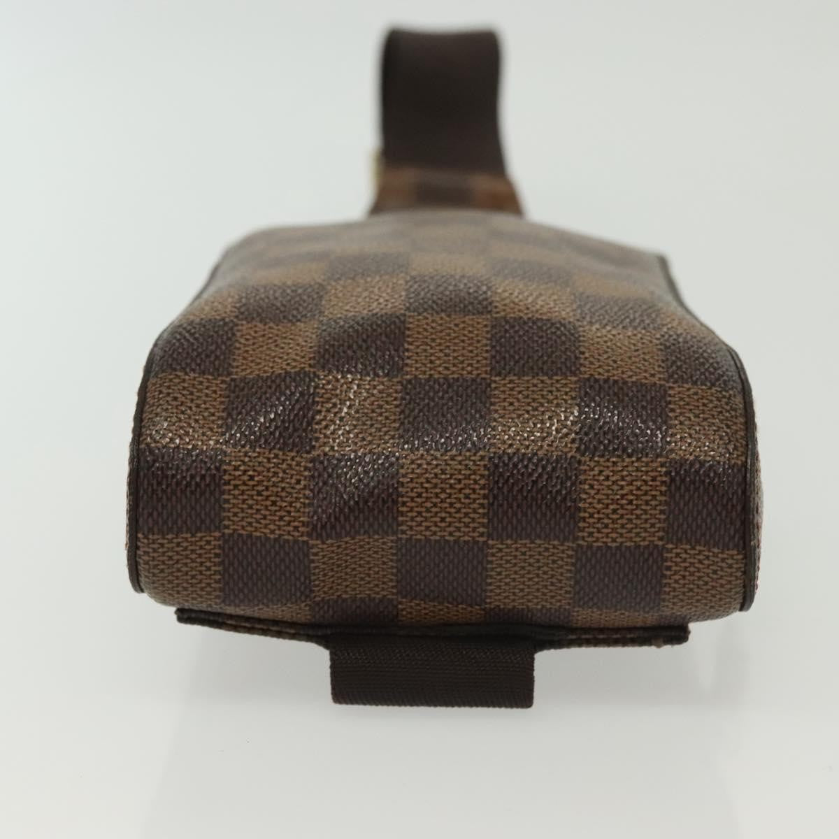 Louis Vuitton Geronimos Waist Bag Damier, BROWN, CANVAS, Shoulder bag