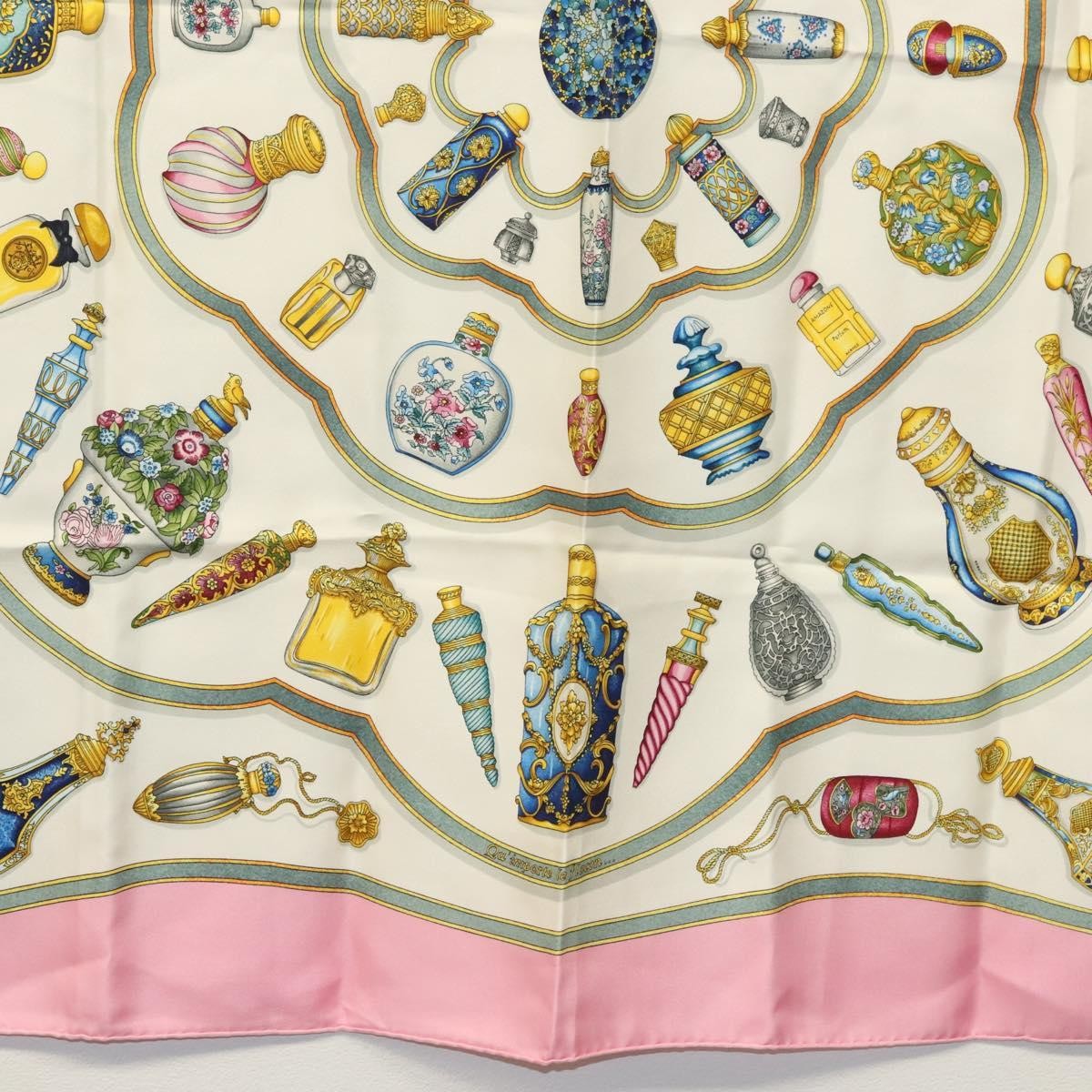 Hermes Carré 90 Silk multicolor, PINK, SILK, Scarve & shawl