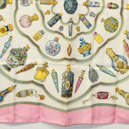 Hermes Carré 90 Silk multicolor, PINK, SILK, Scarve & shawl