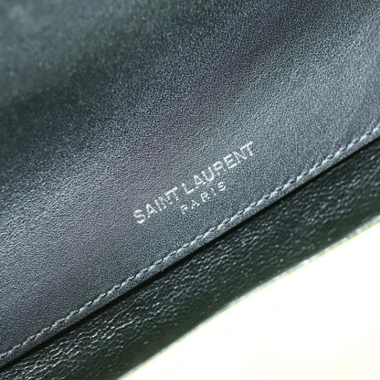 Saint Laurent Vicky Crossbody Bag Vertical Quilted Patent, YELLOW, PATENT_LEATHER, Crossbody bag