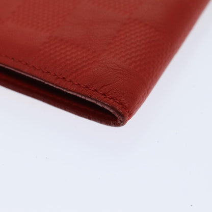 Louis Vuitton Infini Organiser Leather, Red, Leather, Wallet