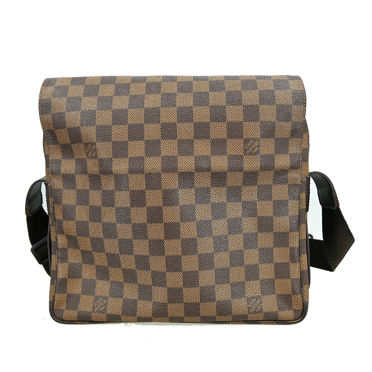 Louis Vuitton Naviglio Handbag Damier, BROWN, CANVAS, Shoulder bag
