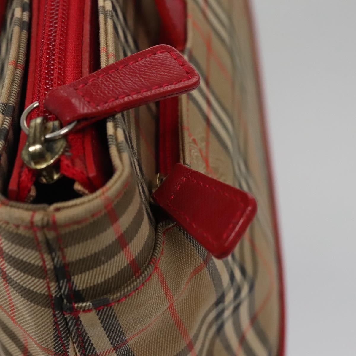 Burberry Nova Check Handbag Nova Check Canvas, BEIGE, CANVAS, Handbag