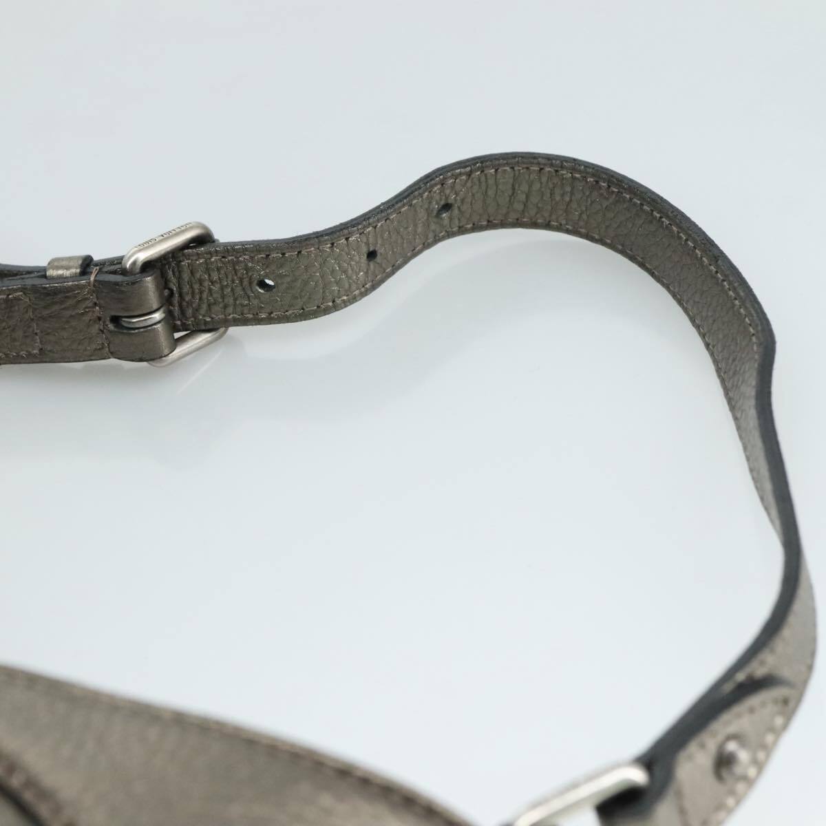 Louis Vuitton XS Crossbody Bag Mahina Leather, METALLIC, CANVAS, Shoulder bag