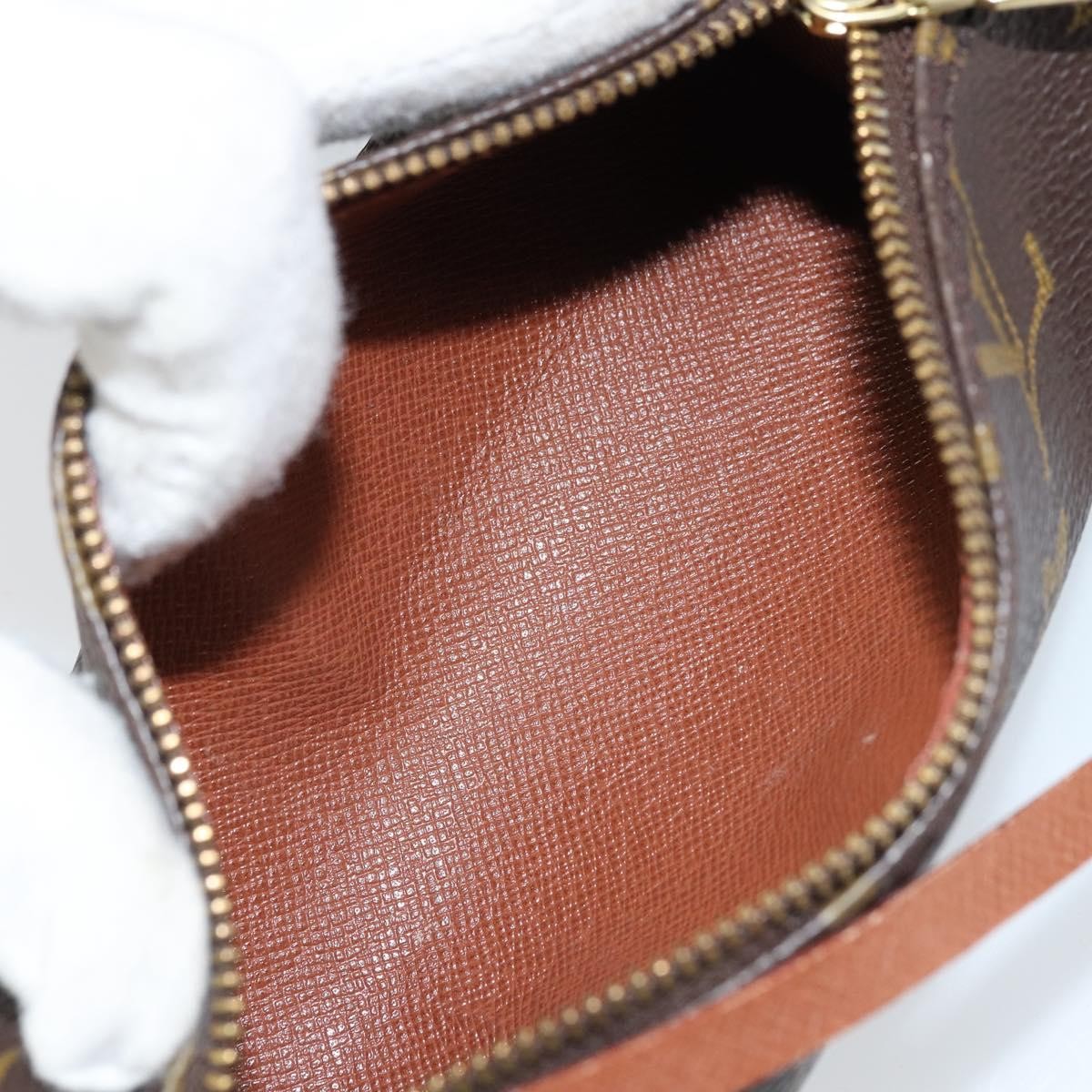 Louis Vuitton Papillon Pochette Monogram Canvas, BROWN, CANVAS, Clutche & pouche