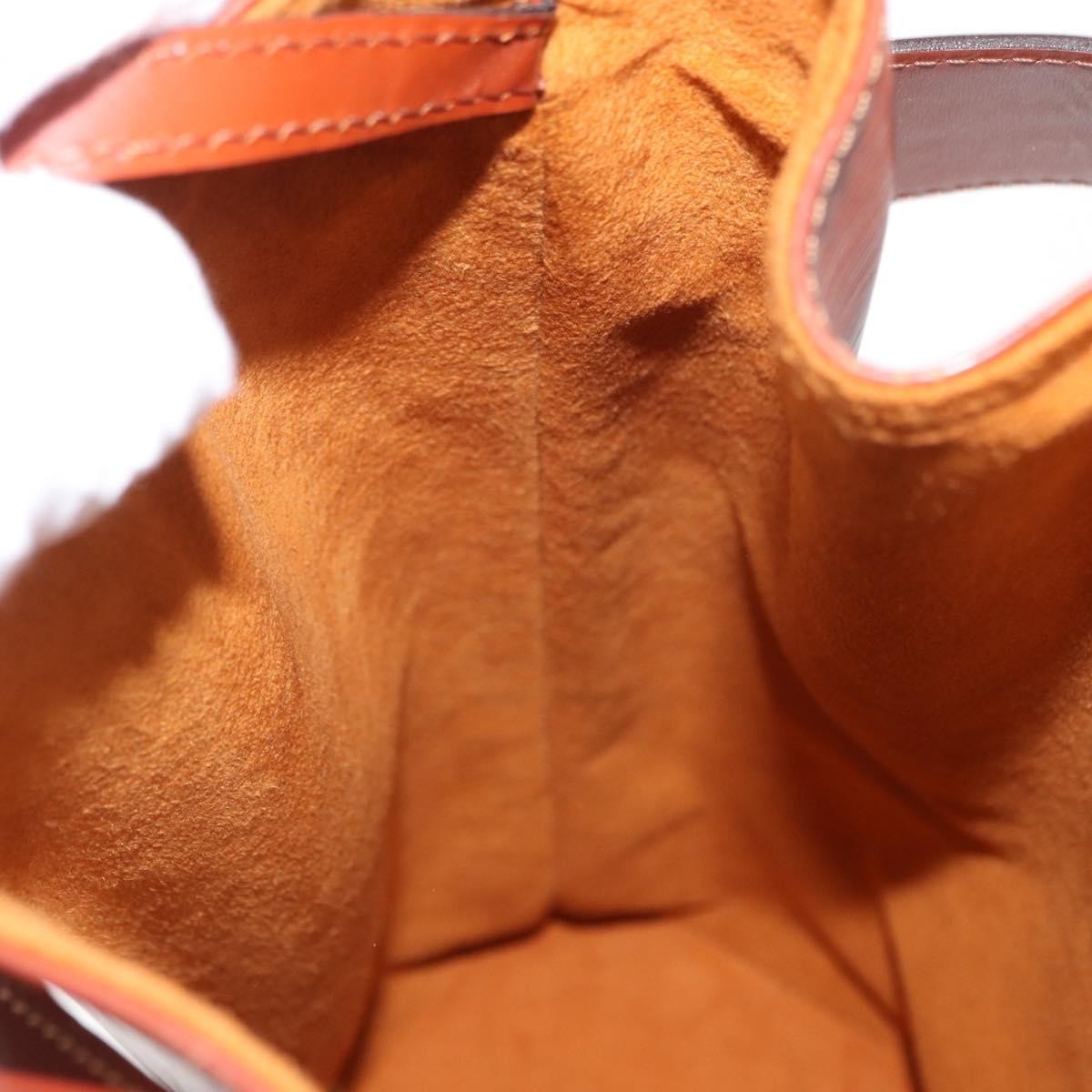 Louis Vuitton Vintage Sac d'Epaule Handbag Epi Leather, BROWN, LEATHER, Shoulder bag