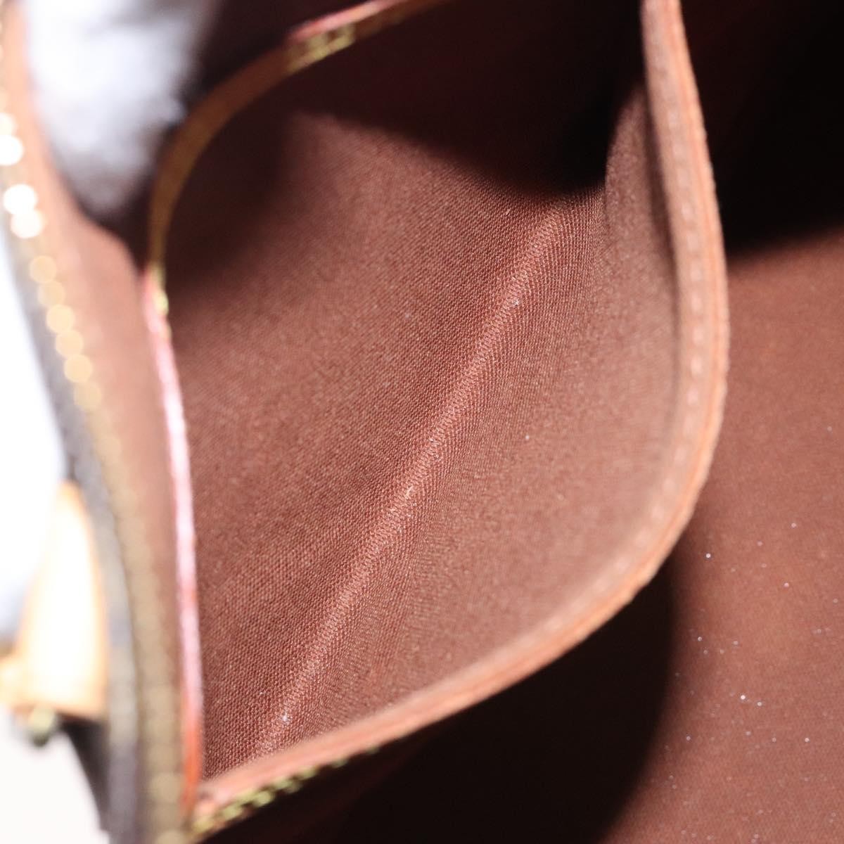 Louis Vuitton Vintage Alma Handbag Monogram Canvas, BROWN, CANVAS, Handbag