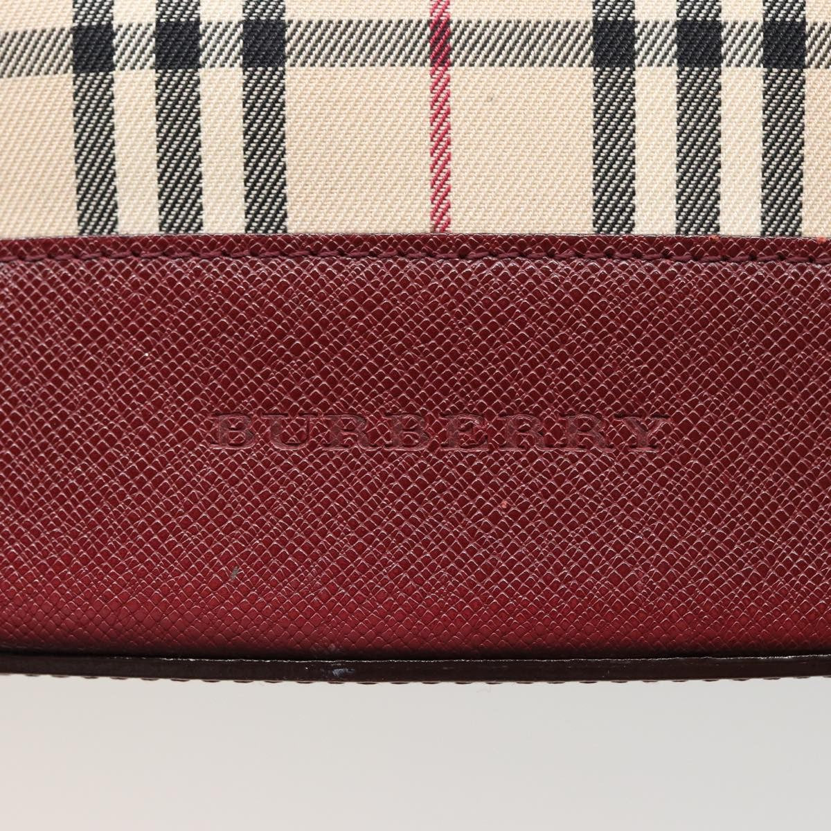 Burberry Nova Check Tote Canvas and Leather, BEIGE, CANVAS, Tote bag