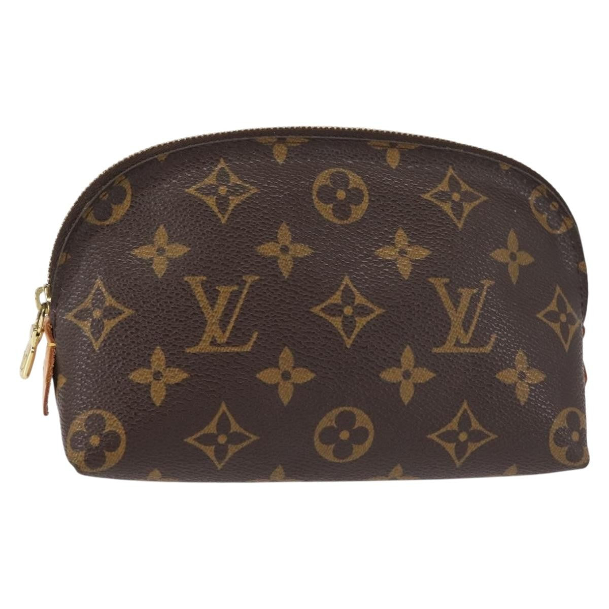 Louis Vuitton Cosmetic Pouch Monogram Canvas, BROWN, CANVAS, Clutche & pouche