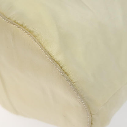 Prada Vintage Tote Tessuto, Beige, Nylon, Tote Bag