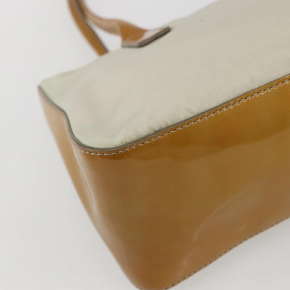 Prada Vintage Handbag Tessuto, BEIGE, NYLON, Handbag