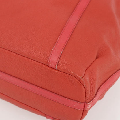 Bvlgari Chandra Top Handle Bag Leather, PINK, LEATHER, Tote bag