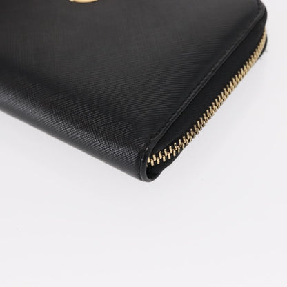 Salvatore Ferragamo Gancini Bifold Wallet Quilted Leather, BLACK, LEATHER, Wallets