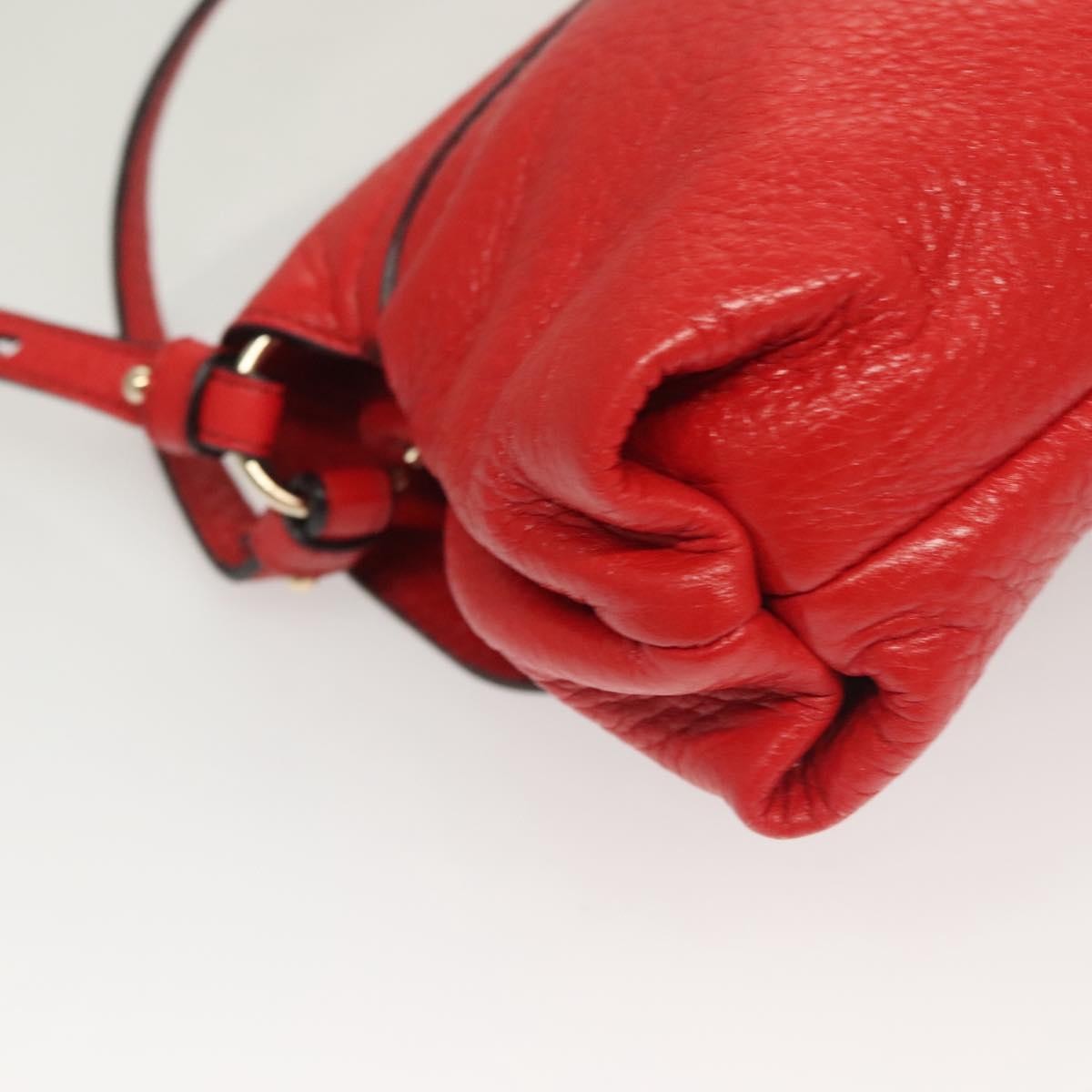 Chloe Lily Handbag Leather, RED, LEATHER, Handbag