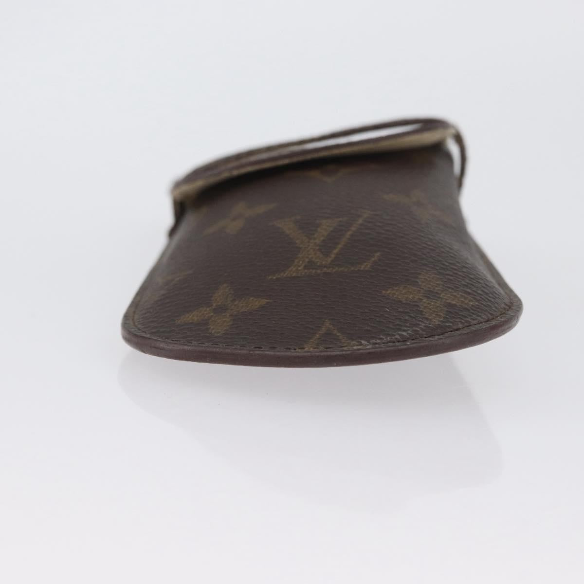 Louis Vuitton Etui à lunette Canvas, Brown, Canvas, Wallet