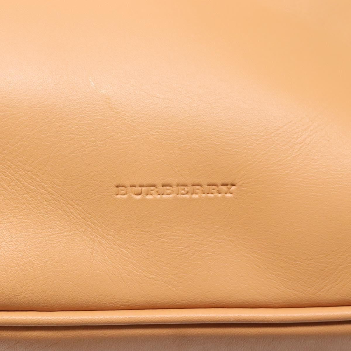 Burberry Shoulder Bag Leather, BEIGE, LEATHER, Shoulder bag