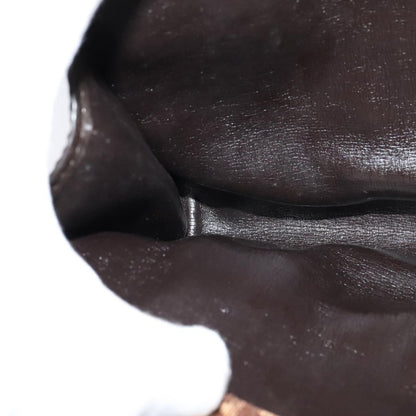 Christian Dior Vintage Trotter Flap Shoulder Bag Canvas, BROWN, CANVAS, Shoulder bag