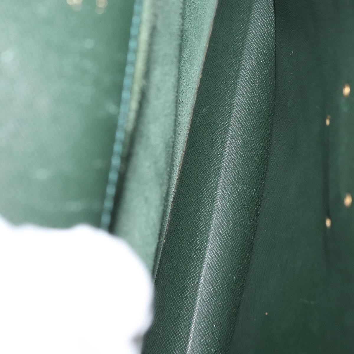 Louis Vuitton Serviette Kourad Briefcase Taiga Leather, Green, Leather, Handbag