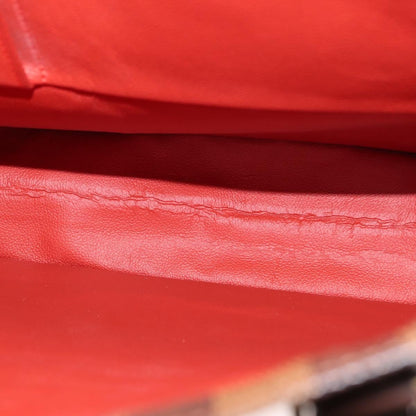 Louis Vuitton Sac Plat Bag Damier, BROWN, CANVAS, Handbag