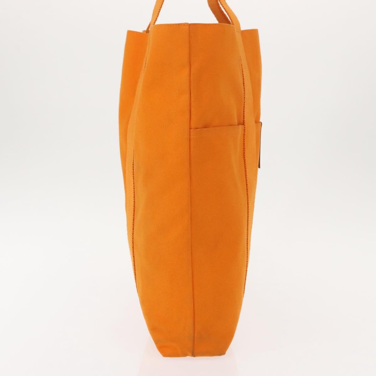 Hermes Fourre-tout Herline Fourre-tout Herline, ORANGE, CANVAS, Tote bag
