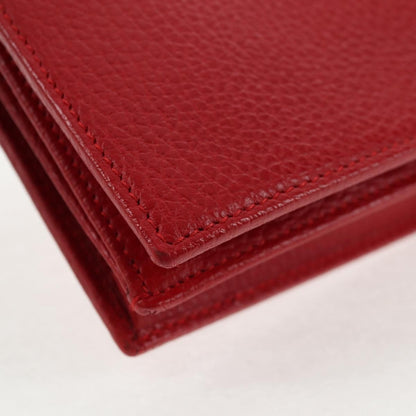 Gucci Wallet on Strap Leather, RED, LEATHER, Wallets