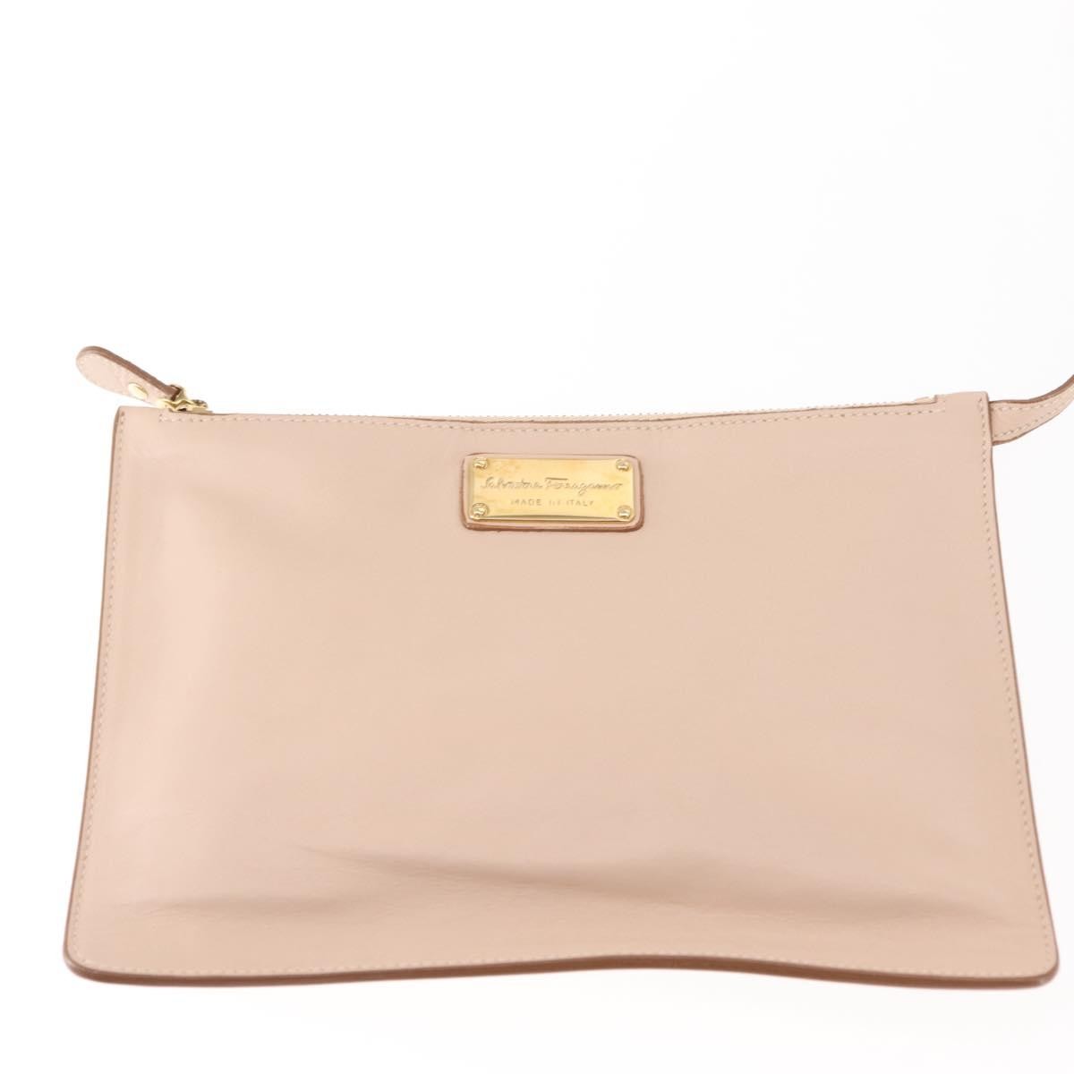 Salvatore Ferragamo Sookie Satchel Leather, PINK, LEATHER, Handbag