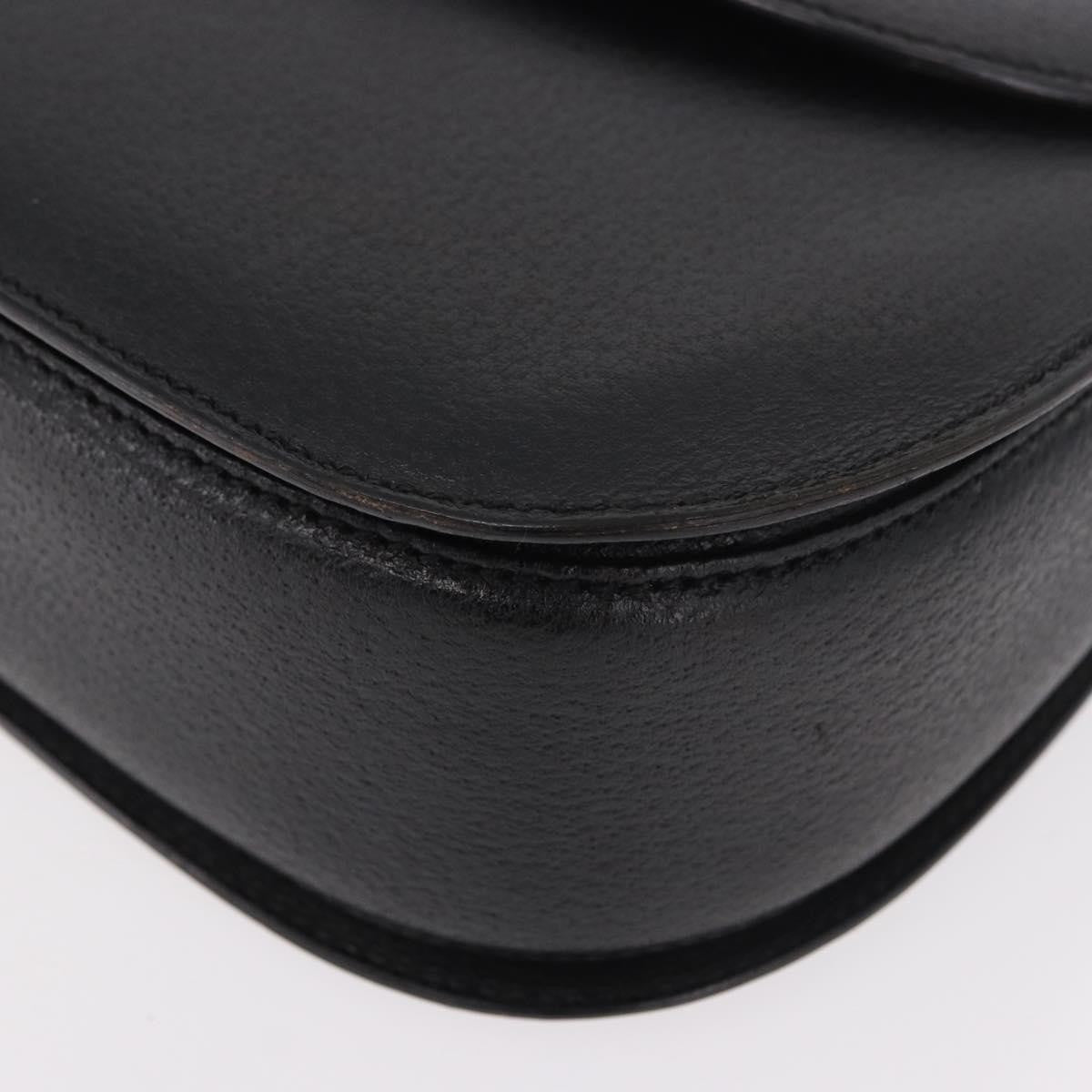 Gucci Bamboo 1947 Top Handle Bag Leather, Black, Leather, Handbag