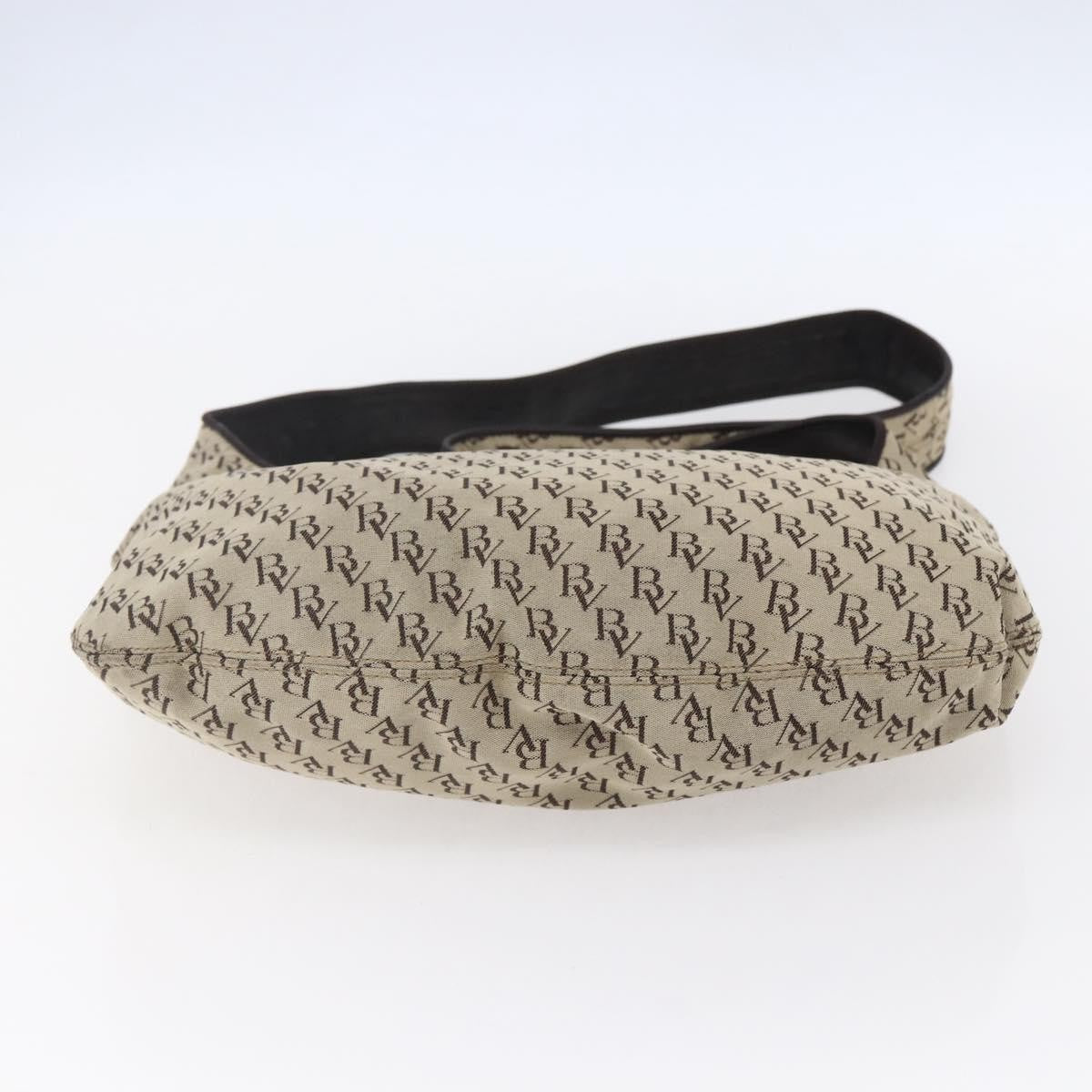 Bottega Veneta Vintage Shoulder Bag Canvas, BEIGE, CANVAS, Shoulder bag