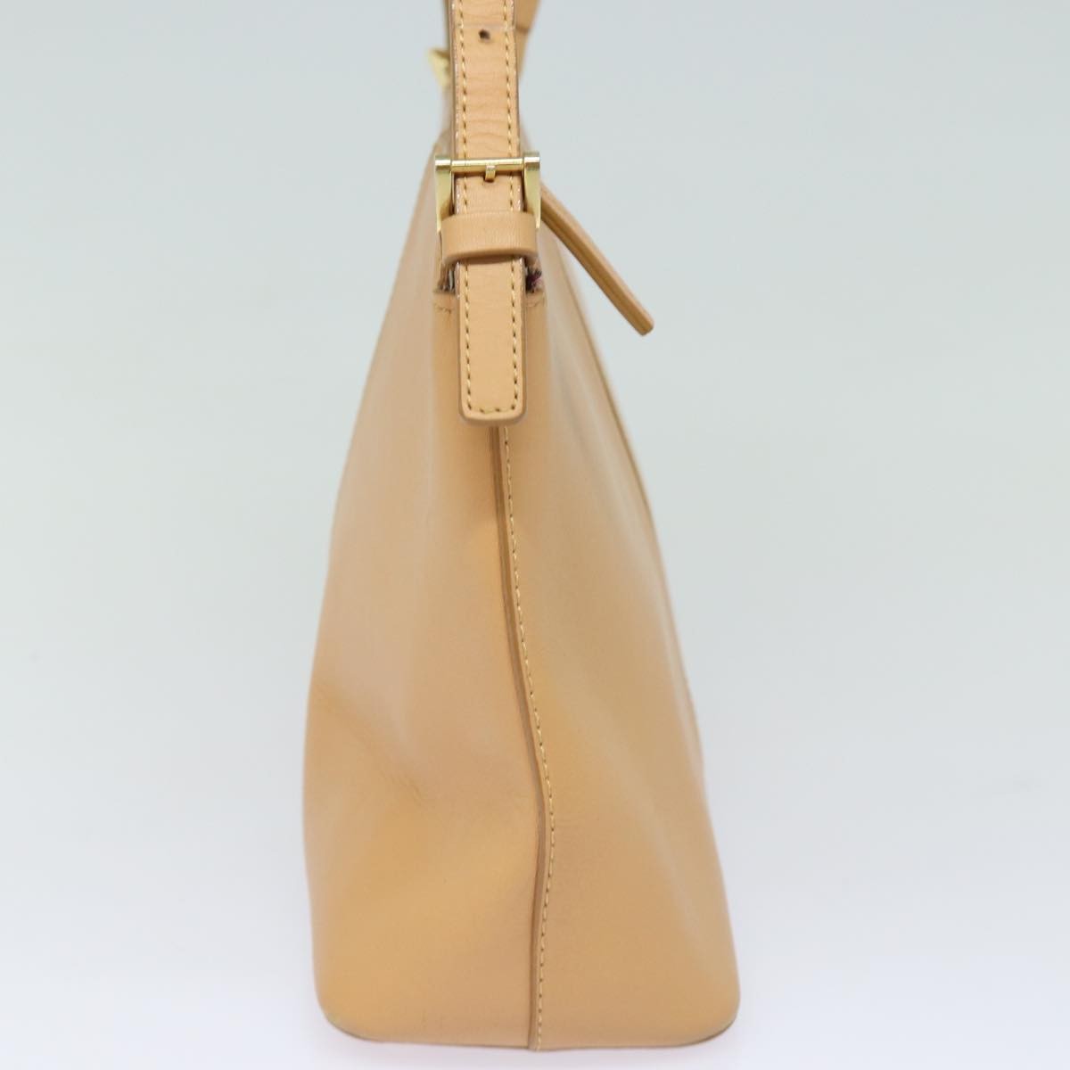 Burberry Shoulder Bag Leather, BEIGE, CANVAS, Shoulder bag