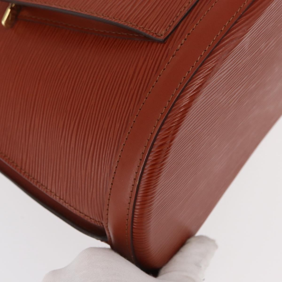 Louis Vuitton Gobelins Backpack Epi Leather, BROWN, LEATHER, Backpack