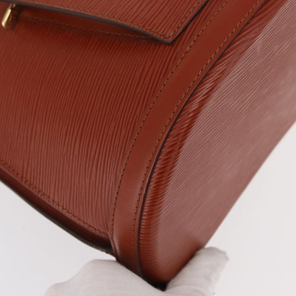 Louis Vuitton Gobelins Backpack Epi Leather, BROWN, LEATHER, Backpack