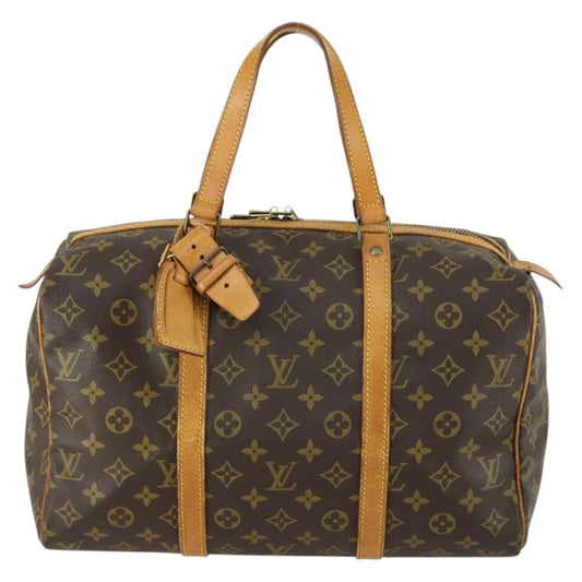 Louis Vuitton Sac Souple Handbag Monogram Canvas, BROWN, CANVAS, Travel bag
