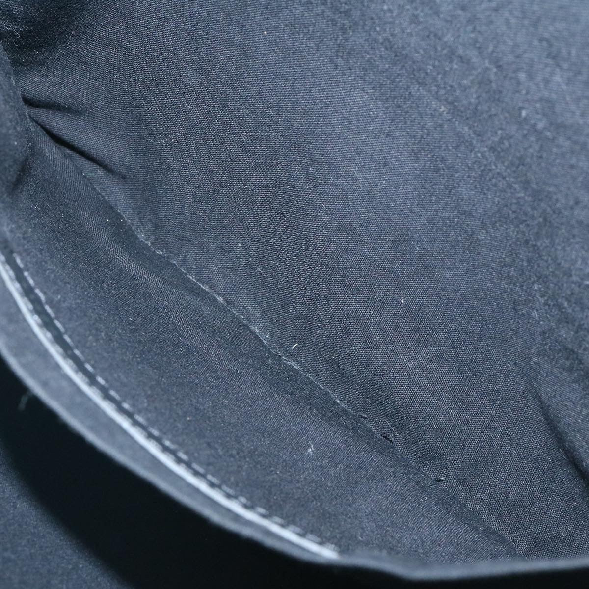 Balenciaga Navy Pochette Canvas and Leather, BEIGE, CANVAS, Clutche & pouche