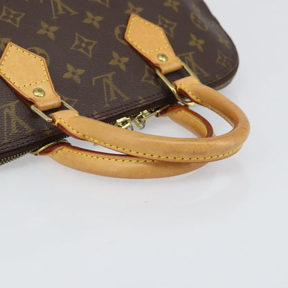 Louis Vuitton Alma Handbag Monogram Canvas, BROWN, CANVAS, Handbag