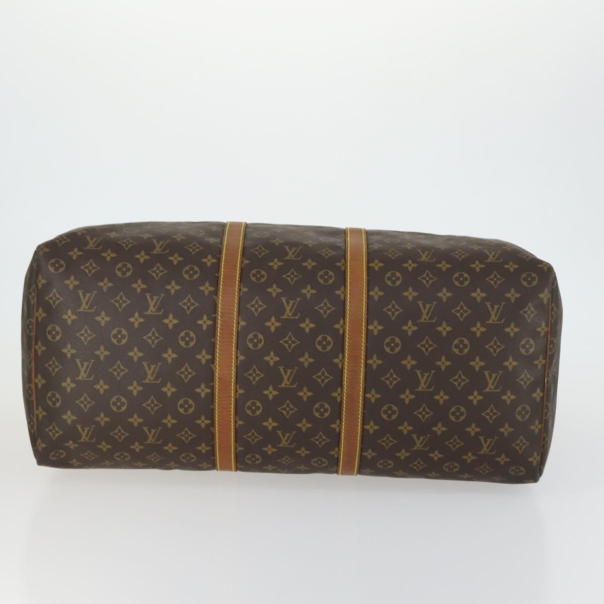 Louis Vuitton Keepall Bag Monogram Canvas, Brown, Canvas, Travel Bag
